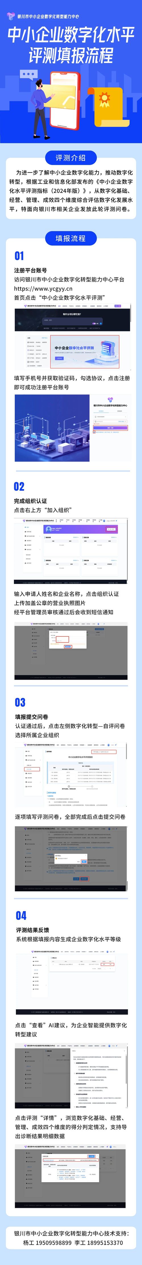中小企业数字化水平评测填报流程
